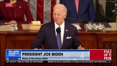 Biden tries to rally Congress to get along and work together.