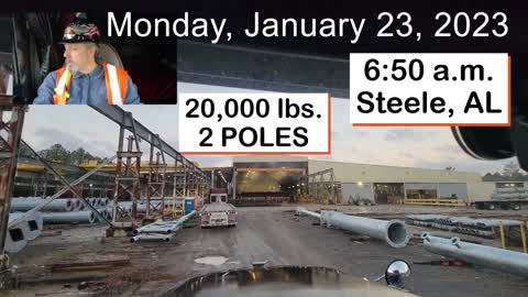 LOADING DAY, STEELE, ALABAMA - JANUARY 23, 2023