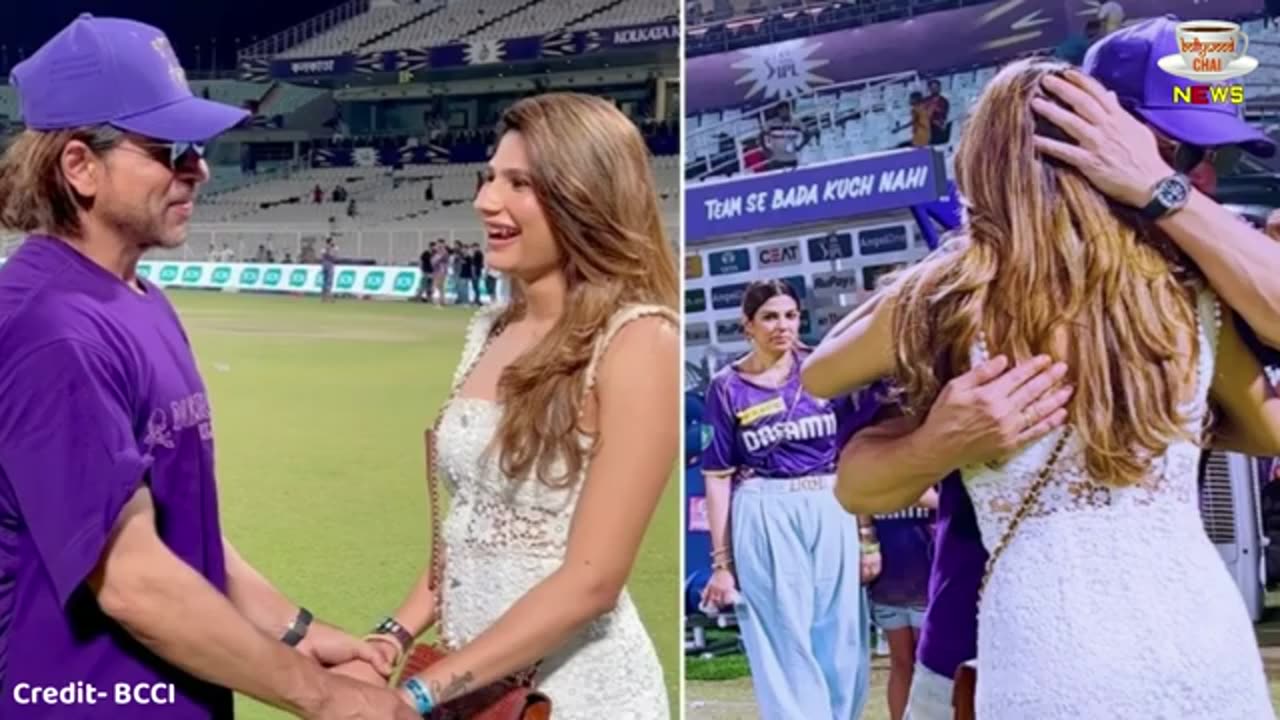 Prithvi Shaw's GF Nidhhi Tapadiaa Was Very Happy To Meet Shah Rukh Khan