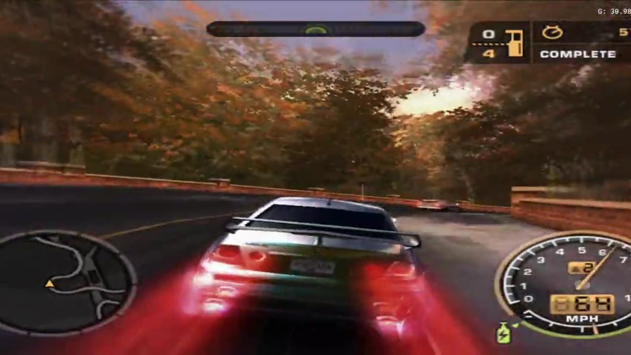 NFS Most Wanted Black Edition - Challenge Series Event 23 Retry(AetherSX2 HD)