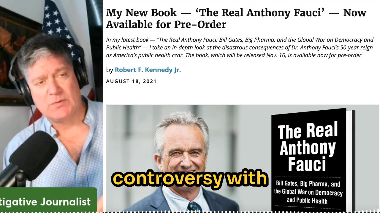 RFK Jr. Book Review - Real Dr. Fauci