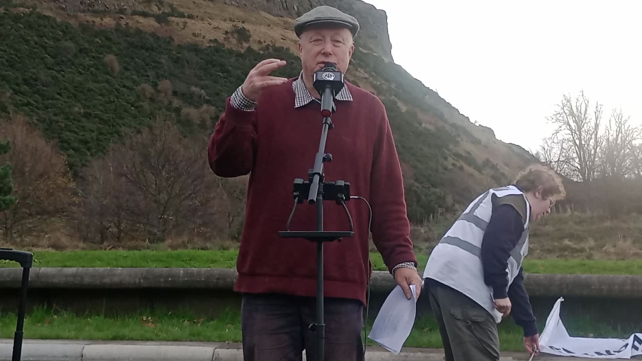 STAND FOR PEACE - EDINBURGH WITH COLIN BUCHANAN