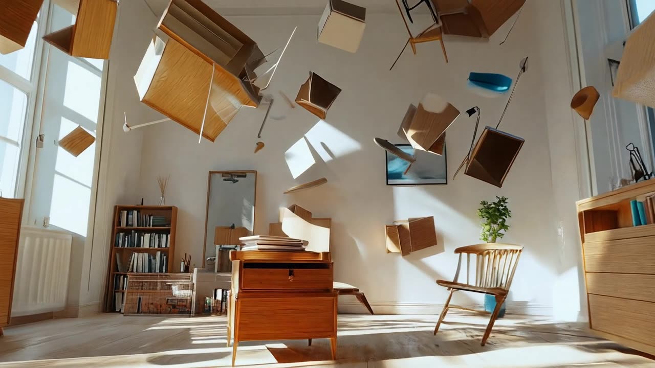 Abstract room