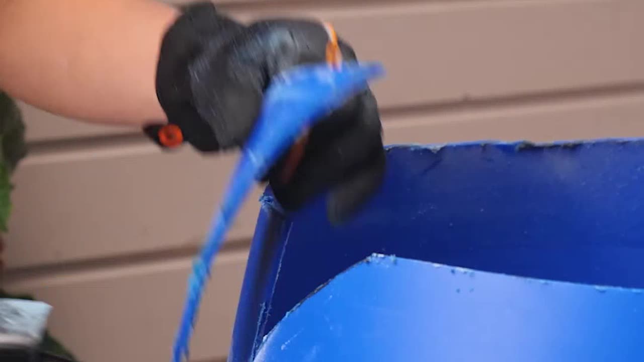 Turning Giant Barrel Into A Handy Tool On A Budget