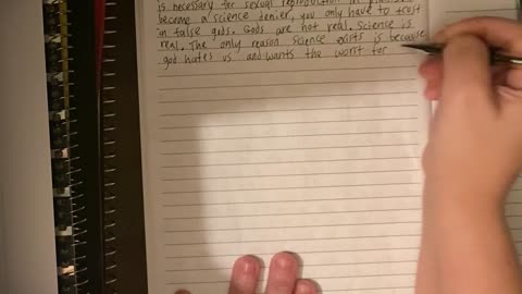 Page 12 of BOOK TWO - SUBJECTS OF LIFE being written