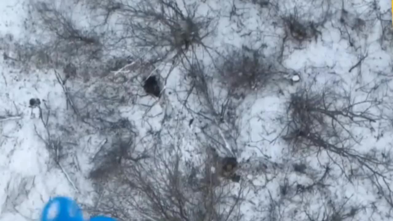 Orc Walks Right Underneath Falling Grenades