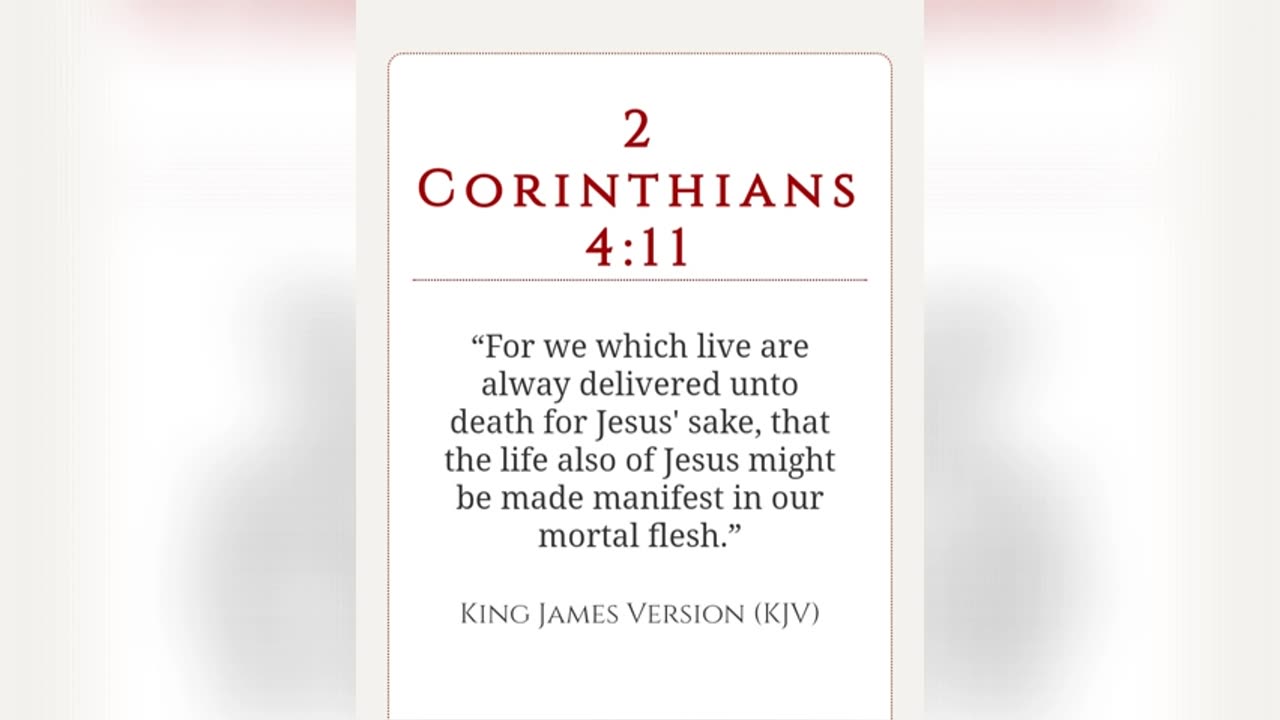 2 corinthians chaptets 3-4 kjv