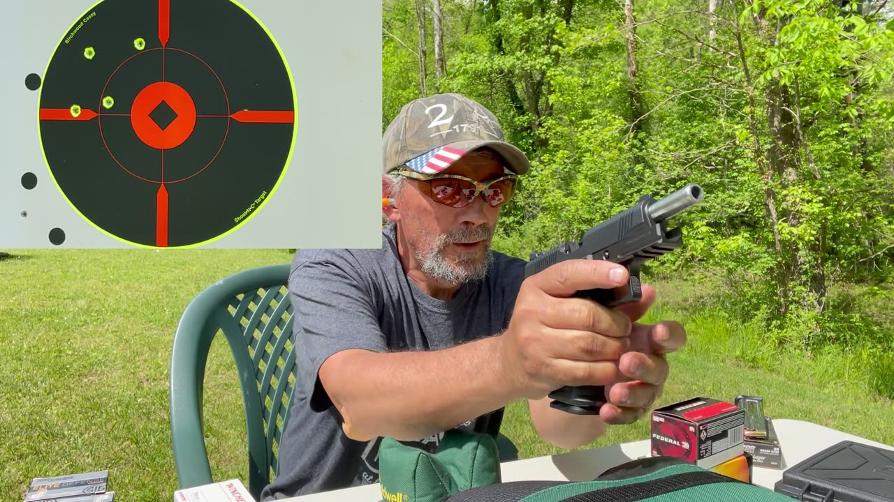 TISAS 1911 CARRY B9R ACCURACY TEST!