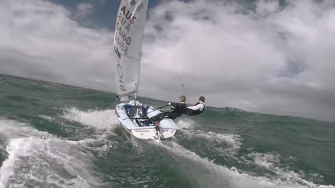 Send it. (25+ knots)