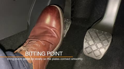 leaning to drive foot controls manual and automatic