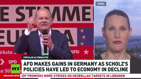 AfD gains ground in Germany as Scholz’s policies drive economic decline