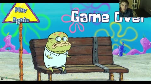 Failed Attempt #13 To Complete The SpongeBob SquarePants Bags Away Video Game With Live Commentary