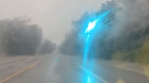 Winter storm in Texas makes Alarming blue flares on electrical cables