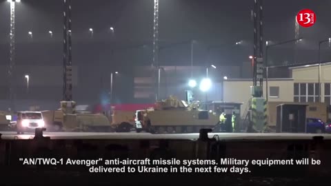 The ship full of equipment sent by US to Ukraine arrives at a German port