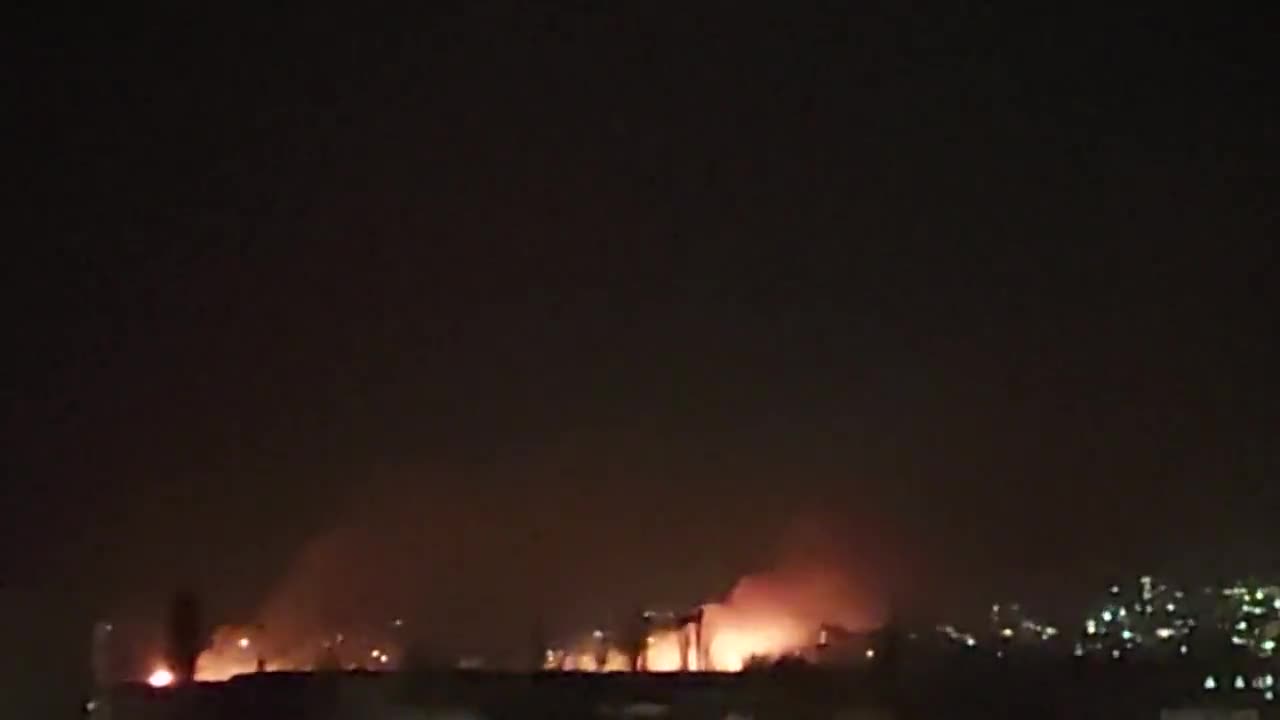 Parts of Iran(Mahabad) Are Burning for the 2nd Night in a Row