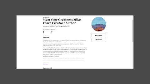 Meet Your Greatness Mike Fearn Creator / Author