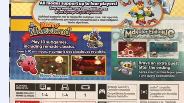 Kirbys return to dreamland post game leak