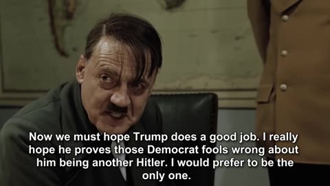Hitler reacts to Trump winning the election