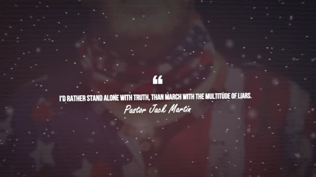 Id rather stand alone with truth