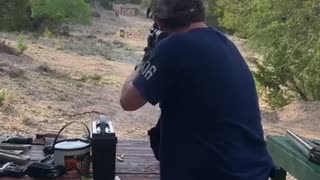 AR-15 Steel 100 yards