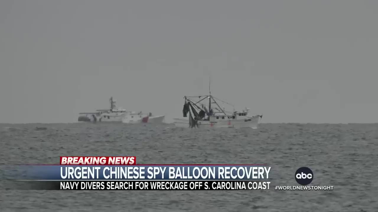 Urgent mission to recover Chinese spy balloon debris - WNT