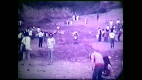 1º Motocross de Minas Gerais, Bairro Cascatinha, em 1977.