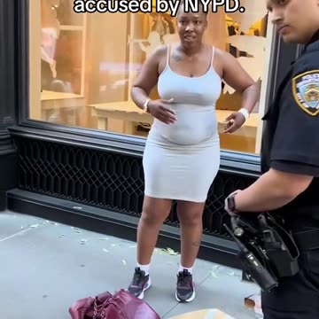 A brave child defending her mother