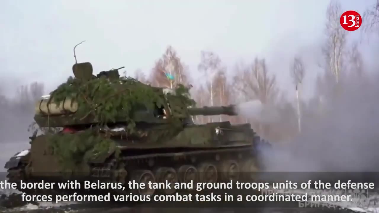 Ukraine preparing for battle on Belarus border