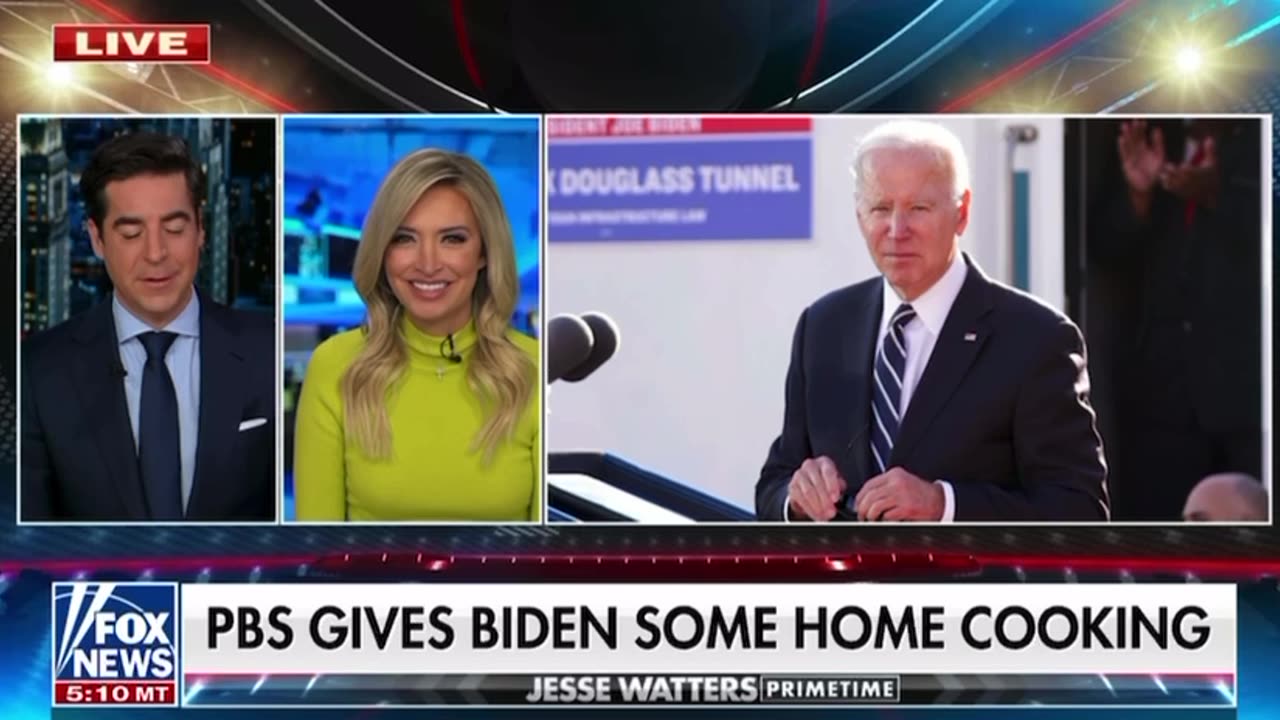 PBS gives Biden some home cooking