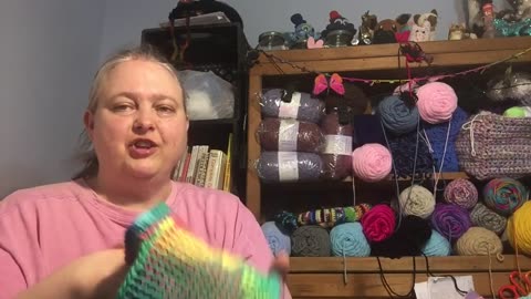 Polka Dots and a Rainbow Bag