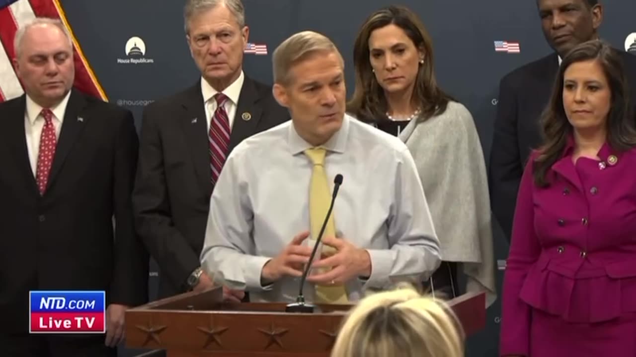 Jim Jordan: Whistleblower Giving Transcribed Interview As We Speak