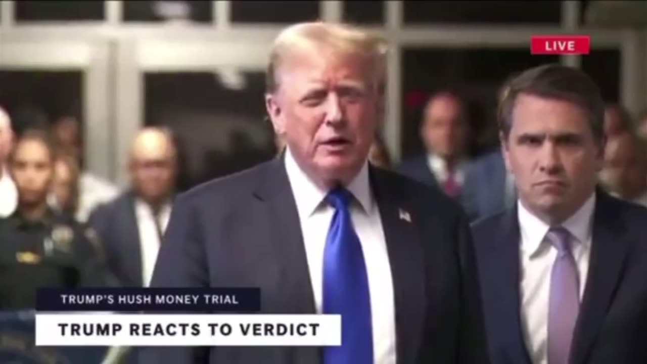 Donald Trump Reacts to Verdict