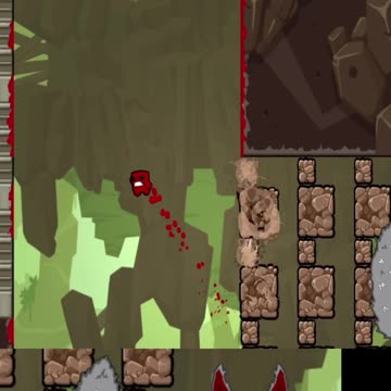 Los pisos se desasen #SuperMeatboyForever