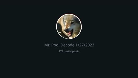 Mr Pool Decode 1/28/23