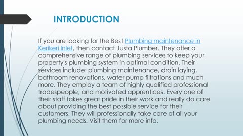 Best Plumbing maintenance in Kerikeri Inlet