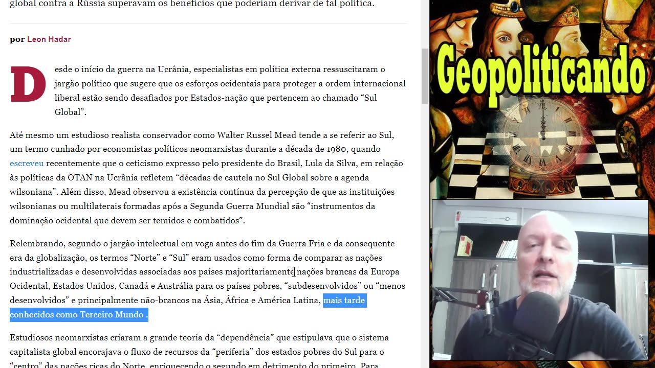 O BRASIL TEM UM PÉ EM CADA CANOA, COMO NA ÉPOCA DE GETÚLIO_HD by Jayson Rosa - Geopolíticando