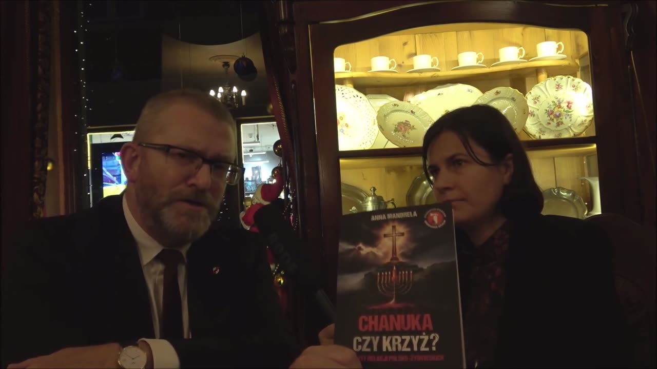 Chanuka czy krzyż? - dr Anna Mandrela, Grzegorz Braun