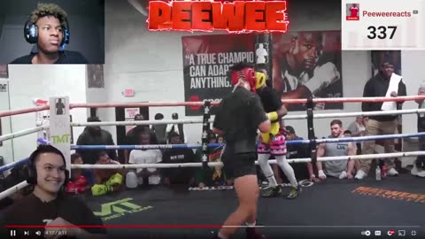 Peewee Reacts Jarvis Vs Floyd Mayweather!