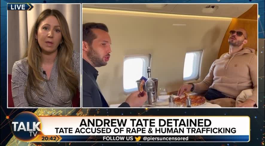 Piers Morgan Interviews Tina Glandian New Lawyer