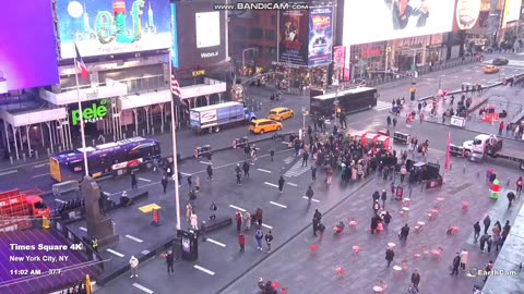 DECEMBER 2 2024 23 DAYS TIL CHRISTMAS TIMES SQUARE NEW YORK PART 1