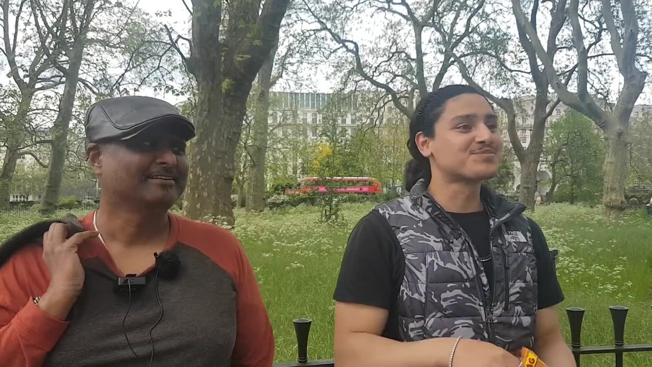 Speakers Corner- Uncle Sam talks to Adam the Muslim who asks about the Bible, an