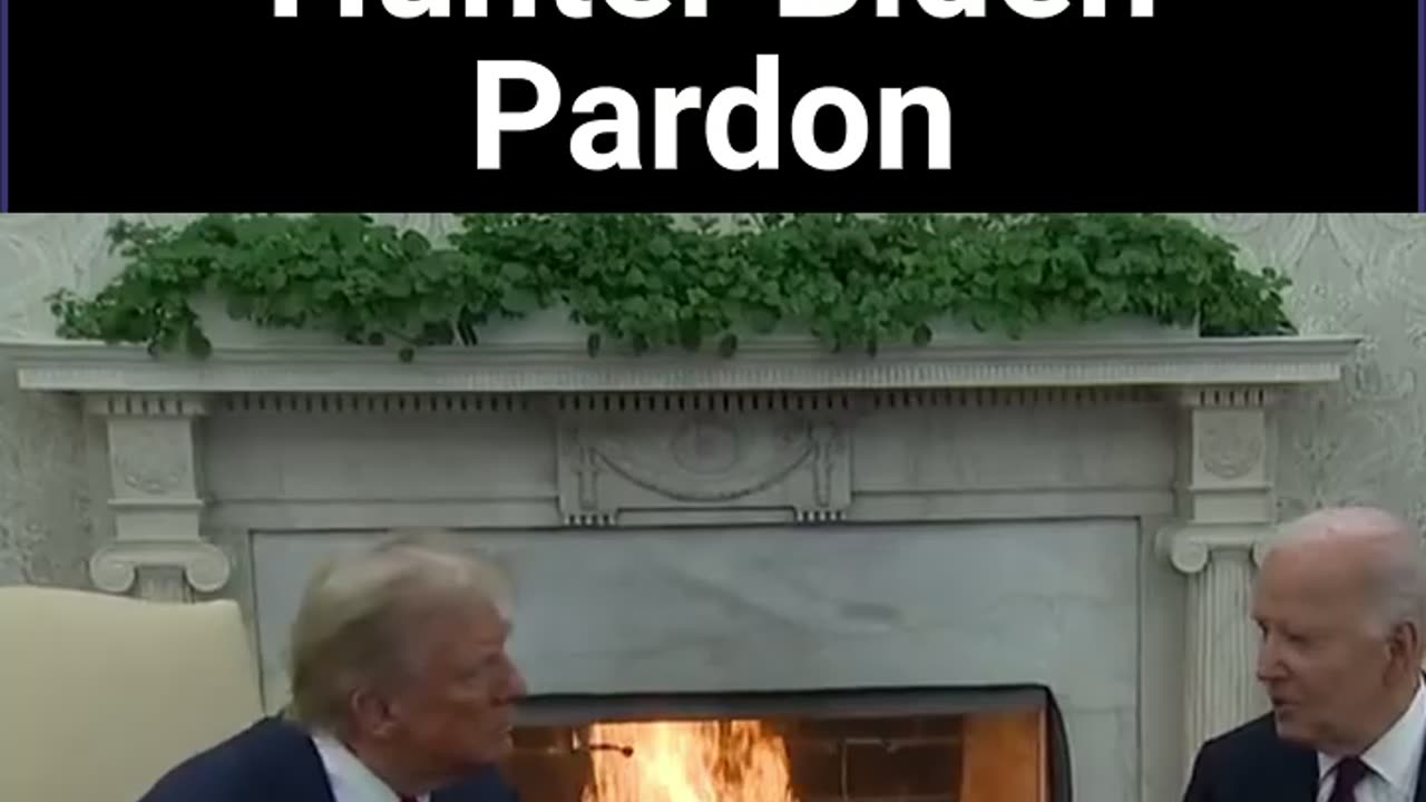 Trump Reaction To Hunter Biden Pardon