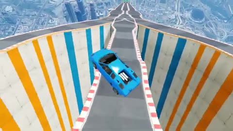 INSANELY CRAZY GTA 5 MEGA RAMP