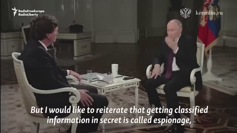 Putin tells one lie after another about Ukraine & goes unchallenged by Tucker in faux interview