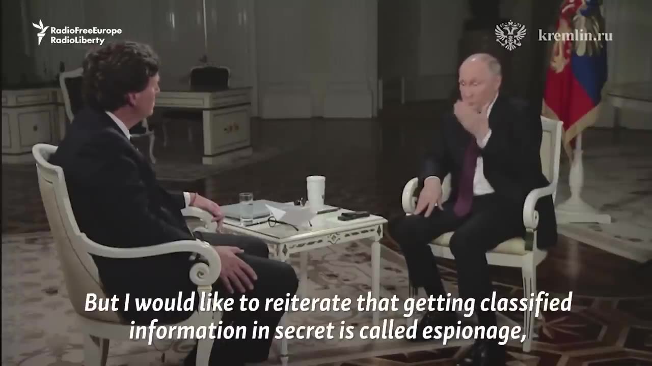 Putin tells one lie after another about Ukraine & goes unchallenged by Tucker in faux interview