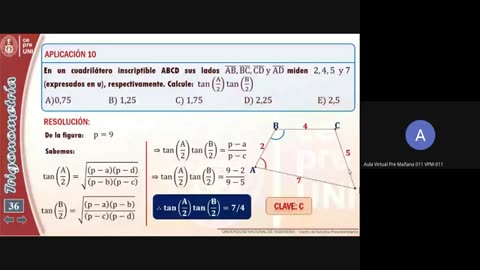 CEPRE UNI 2021 - 2 | SEMANA 16 | TRIGONOMETRÍA S02