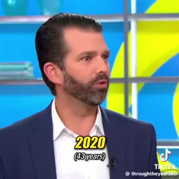 Donald Trump Jr. through out the years