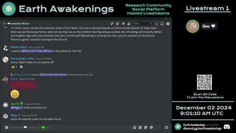 Earth Awakenings - Livestream 1 - #2025