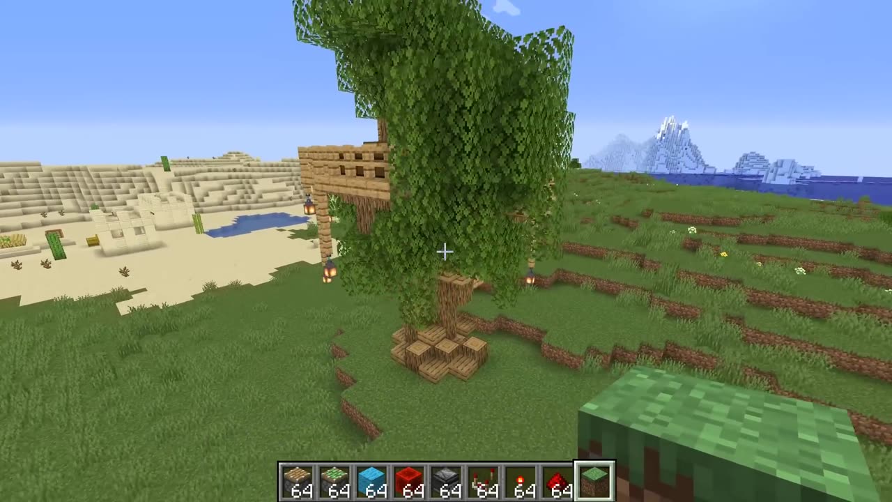 I Made the Best Treehouse in Minecraft