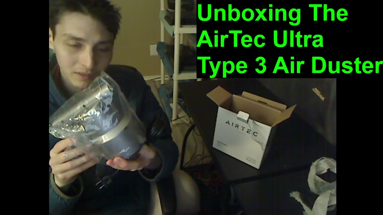 Unboxing The AirTec Ultra Type 3 Air Duster (Product That Can Remove Dust From The PC)